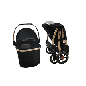 201 लक्जरी जुड़वां पालतू जानवर नए आगमन विमानन एल्यूमीनियम ट्रेललॉय ट्रेललॉय डबल डॉग वाहक सदमे अवशोषण प्रणाली यात्रा बिल्लियों के साथ - Product Image 5