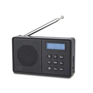 BT Wireless Speaker Radio Factory Portable DAB+ FM Digital Radio with LCD Display Rechargeable Battery BT Speaker Broadcast - Product Image 1
