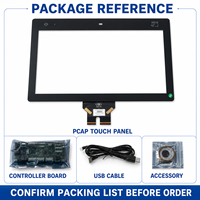 15,6 Zoll PCAP Touchpanel 10-Punkt USB Anti-Glare Overlay Kit Kapazitiver Bildschirm Maßgefertigte Abdeckglas für Industrielle Integration