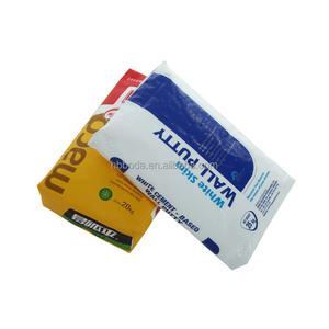 Sacs de valve inférieure de <span class=keywords><strong>bloc</strong></span> de <span class=keywords><strong>prix</strong></span> usine sacs en plastique tissés par pp de 25kg pour l'emballage de mastic de mur de ciment de sable sac tissé de 50kg - Product Image 1