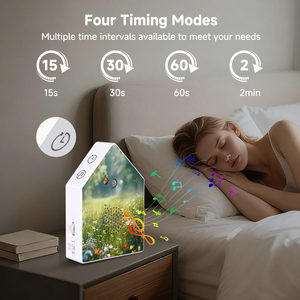 Caja de Música Original de Fábrica, Caja de Música con Sonidos de Aves para Atraer Aves en Interiores, para Relajación con Ruido Blanco Personalizable - Product Image 5