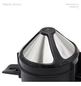 Colador de café plegable de orejas dobles portátil Filtro <span class=keywords><strong>Ted</strong></span> de café LAVADO DE ACERO INOXIDABLE - Product Image 2