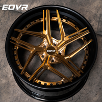 Rines EVOR Forjados de Fibra de Carbono 5x114.3 5x130 5x127, Diseño Cóncavo Profundo para AUDI, Tesla, BMW, Nissan