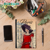 Carnet de notes créatif portable en cuir A5 Subbank Sublimation avec couverture amovible et impression recto
