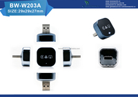 Kit de Conversión Inalámbrico 4 en 1 para CarPlay y Android Auto, Dongle Inteligente con Mirror Link, Airplay, Miracast y USB, Precio de Fábrica