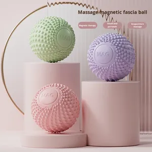 Palla per Massaggio Fasciale in TPE, Magnetica, per Massaggio Piedi, Rilassamento Muscolare, Supporto Arco Plantare, Palla a Forma di Riccio - Product Image 1