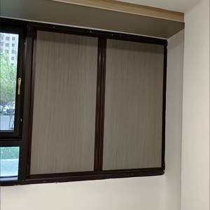 Nouvelles fenêtres d'ombrage de bureau avec volets rétractables Fenêtres coulissantes en métal Quincaillerie pour meubles - Product Image 3