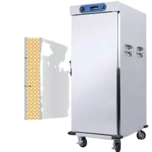 Professional Popular High Quality Industrial Electric Heating Hotel Stainless Steel Full Heat Holding Cabinet