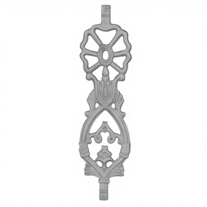 Juntas de Escalera de Hierro Forjado Ornamentales Premium, Hermosos Colores Personalizados, Resistentes al Agua, 15x4, Fáciles de Ensamblar, Metálicas, al por Mayor - Product Image 1