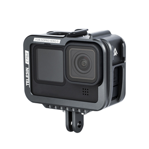 Hot Đi Ưu Anh Hùng 10 Phụ Kiện Bảo Vệ Nhôm Nhà Ở Trường Hợp Bảo Vệ Khung Lồng Cho GoPro Anh Hùng 10 9 Màu Đen Máy Ảnh - Product Image 2