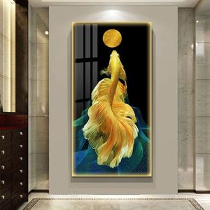 Pintura Mural Moderna de Porcelana de Cristal, Arte en Porcelana de Cristal - Product Image 3