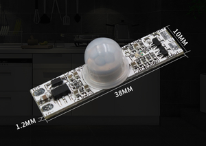 Micro Smart Switch Module de capteur PIR automatique DC5 ~ 24V Commutateur de capteur de mouvement PIR infrarouge pour profil LED sous la lumière de l'armoire - Product Image 5