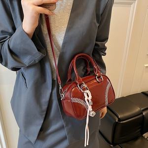 2025 nouveau sac à bandoulière unique pour femmes usine directe exportation transfrontalière fermeture éclair cartable Bowling Polyester mode - Product Image 3