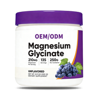 Poudre de glycinate de magnésium OEM ODM pour le soulagement du stress, le soutien du sommeil, complément alimentaire