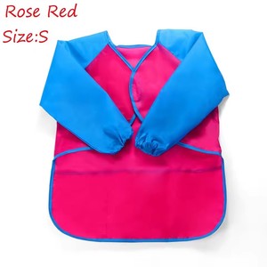 Children Art Baking Craft Kitchen <b>Waterproof</b> Art Kids Painting <b>Apron</b> Cooking Bib - Product Image 4