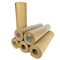 Ruban adhésif en papier kraft découpé, écologique, sans résidu, inscriptible, imperméable et durable pour la fermeture de cartons et l'étiquetage d'emballages