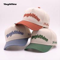 Fabricant de casquettes Bsci, casquettes de baseball haut de gamme, logo brodé 3D personnalisé, casquette snapback structurée à deux tons pour marque