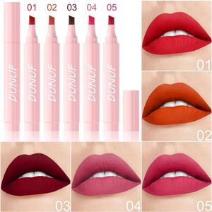 Lápiz Labial 2 en 1 de Marca Privada, Altamente Pigmentado, Cremoso, Mate, Resistente al Sudor, Impermeable, Delineador de Labios, Marcador de Labios - Product Image 2