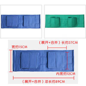 Sangles de maintien des jambes pour fauteuil roulant, vertes, réglables, pour un soutien sécurisé des jambes, utilisation manuelle sur fauteuil roulant - Product Image 4