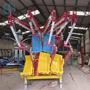 Fair Cyclone Swing Parque de atracciones Paseo Parque de atracciones Paseos con remolque Silla voladora portátil Cyclone Swing para ventas - Product Image 5