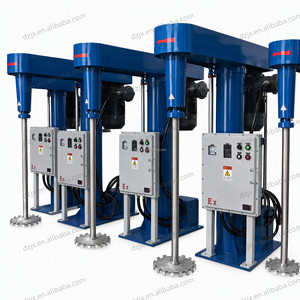 Dispersore Mobile ad Alta Velocità DZJX, Macchina in Acciaio Inox per Miscelazione di Vernici, Rivestimenti e Inchiostri per Piccoli Lotti - Product Image 4