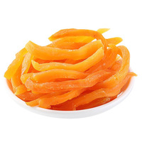 Zacht Gebakken Met Suiker Gedrenkte Zoete Aardappelchips Fruit-En Groentesnacks In Zak Gedroogde Zoete Aardappelen