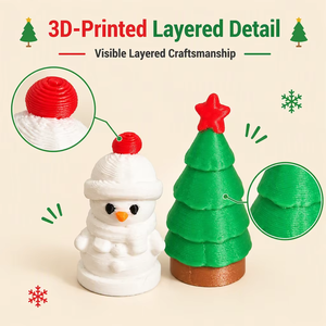Decoraciones Impresas en 3D para Tapas de Tazas de Café Navideñas, Muñeco de Nieve, Santa Claus, Árbol de Navidad, Mini Adornos para Cafeterías y Ocasiones Festivas - Product Image 6