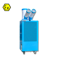 Climatiseur de sol anti-explosion de poussière et de gaz avec certification ATEX R410A