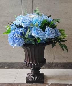 Pots de fleurs et jardinières en résine de fibre de verre pour l'extérieur et l'intérieur, grands pots de fleurs pour plantes de jardin - Product Image 4