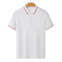 Camiseta Polo Pique con Ribete en Contraste de 190g al por Mayor, Camiseta Polo Unisex Informal para Trabajo con Impresión Personalizada, Disponible en Varios Colores
