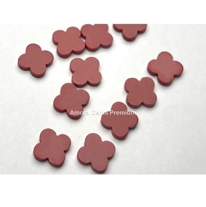 Encantador diseño de hoja de trébol con piedras mixtas, piedras preciosas sueltas para hacer joyas, anillos únicos, pendientes, colgantes - Product Image 1