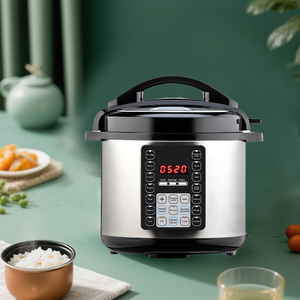Cuisinière à pression électrique intelligente <span class=keywords><strong>multifonction</strong></span> 14-en-1 en acier inoxydable de 6 L, avec contrôle numérique, personnalisable OEM/ODM, pour la maison - Product Image 5