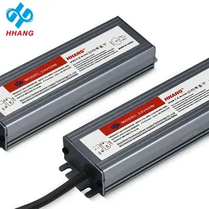 HHANG供应商OEM单元室外交流DC恒压Smps发光二极管灯12V 24V 80W 100W 150防水开关电源