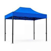 Tonnelle pliante portable 2x3m robuste avec toile Oxford, installation facile, imperméable, anti-pluie, taille personnalisée pour événements