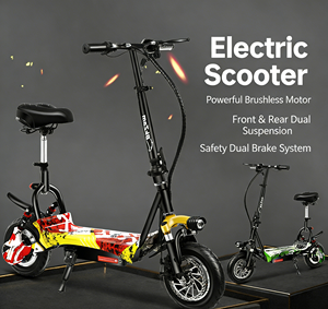 Patinete Eléctrico de Doble Motor con Luces de Seguridad - Plataforma Antideslizante para Conducir de Noche - Product Image 5