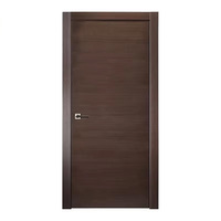 Porte intérieure en bois simple insonorisée et écologique Designs de porte en bois modernes de luxe à des prix abordables