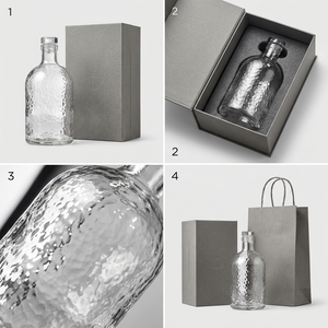 Boîte à vin blanche de luxe pour une <span class=keywords><strong>bouteille</strong></span> avec fenêtre transparente, emballage cadeau en carton rigide - Product Image 3