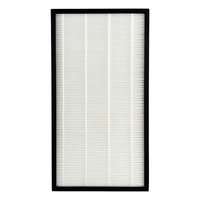 Filtre à air domestique en fibre synthétique PP+PET écologique, cadre rond carré, MERV 8 12, pour grande pièce