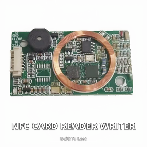 Устройство для чтения и записи <span class=keywords><strong>RFID</strong></span>-карт (13,56 МГц, 125 кГц, ISO, NFC) с интерфейсом USB, корпус из АБС-пластика, для контроля доступа и NFC-платежей - Product Image 2