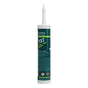 Sellador de Silicona de Curado Neutro Original Dowsil <span class=keywords><strong>737</strong></span>, Viscosidad ISO VG 15, Grado Alimenticio FDA, Adhesivo Impermeable de Alta Temperatura - Product Image 1