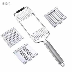 Autre Râpe Multifonctionnelle, Trancheuse, Hachoir 260g en Acier Inoxydable pour Légumes - Product Image 3