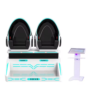 เครื่องเล่นเกมอาร์เคด 2 ที่นั่ง อุปกรณ์ขับขี่ 9D วีร์ชวลเรียลลิตี้ ขาย - Product Image 3