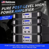 Kit Amplifier Bekboes RX4 Series 4Ch High Power Dj Audio 4000 Watt Powersoft
