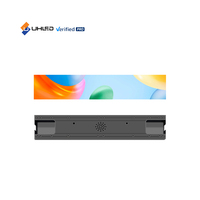 Écran LED pour étagère avec contrôle Wi-Fi GOB P1.2-P1.8, écran publicitaire intelligent, écran de barre publicitaire, garantie 5 ans, luminosité 500 cd