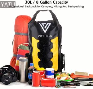 Zaino tattico da trekking zaino da campeggio in Nylon zaino da viaggio in montagna impermeabile di grande capacità per sport all'aria aperta zaino 40l - Product Image 6