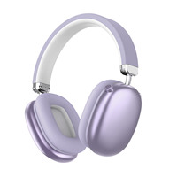Headphone Over Ear BT5.3 Headset Nirkabel HIFI Stereo Peredam Kebisingan dengan Mikrofon Kartu TF Mode Ganda Berkabel untuk Ponsel Laptop