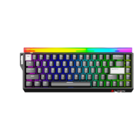 LDON Mide68PRO Mechanical Laser LED Desktop Keyboard 8000Hz Response PBT Keycaps Wired USB Type-C RGB Aluminum Alloy 68%