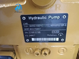 Pompe à piston A4VG A4VG71 A4VG90 A4VG125 A4VG140 à cylindrée variable axiale élevée AA4VG140EP4D11/32L-NSF60F021DP-S - Product Image 2