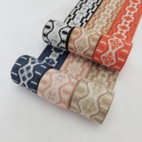 Sangles en tissu Jacquard de 48mm nouvellement conçues, parfaites pour les valises, les sangles d'appareil photo et les sangles de guitare