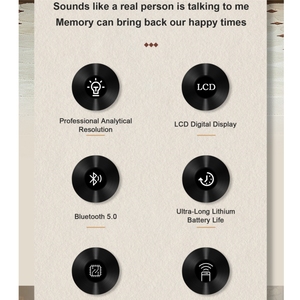 Marantz CD Player với bluetooth, retro-công nghiệp thẩm mỹ trang trí nội thất, tường-mountable desig Quà tặng đám cưới cho khách - Product Image 4